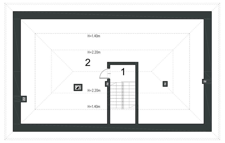 Poddasze projektu EG-100