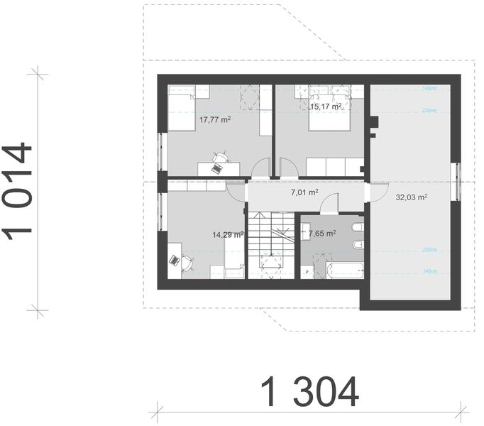 Poddasze projektu uA80v1