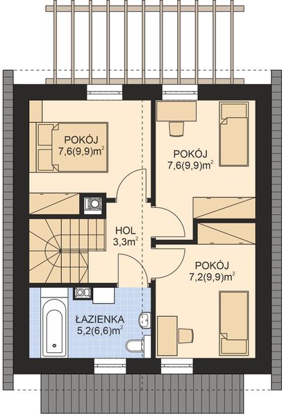 Poddasze projektu APS 411