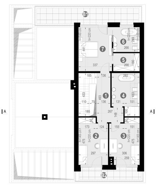 Poddasze projektu NewHouse 790 w1
