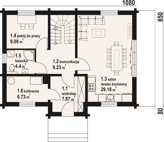 Parter projektu Modrowo a3 dw