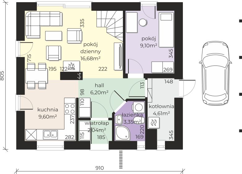 Parter projektu Dom przy Imbirowej 8