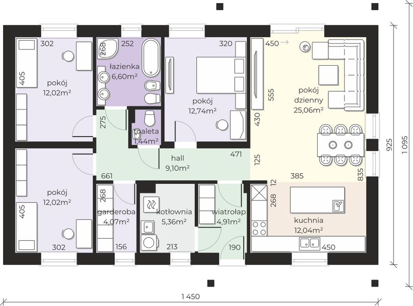Parter projektu Dom przy Bukowej 56