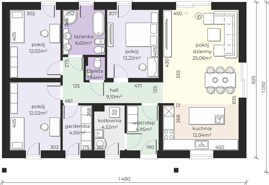 Parter projektu Dom przy Bukowej 57