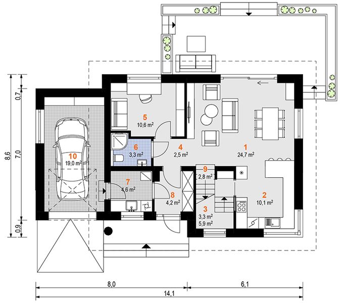Parter projektu Jagoda Prima (1854)