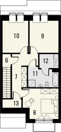 Poddasze projektu Mieszko 4