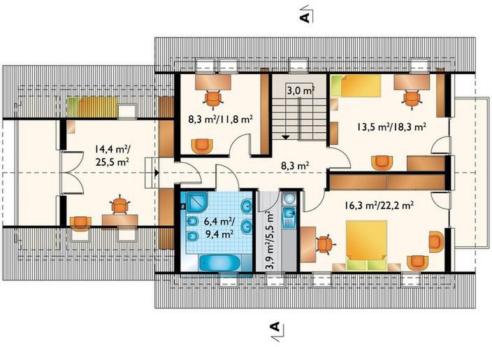 Poddasze projektu Ignacy OZE (1832)