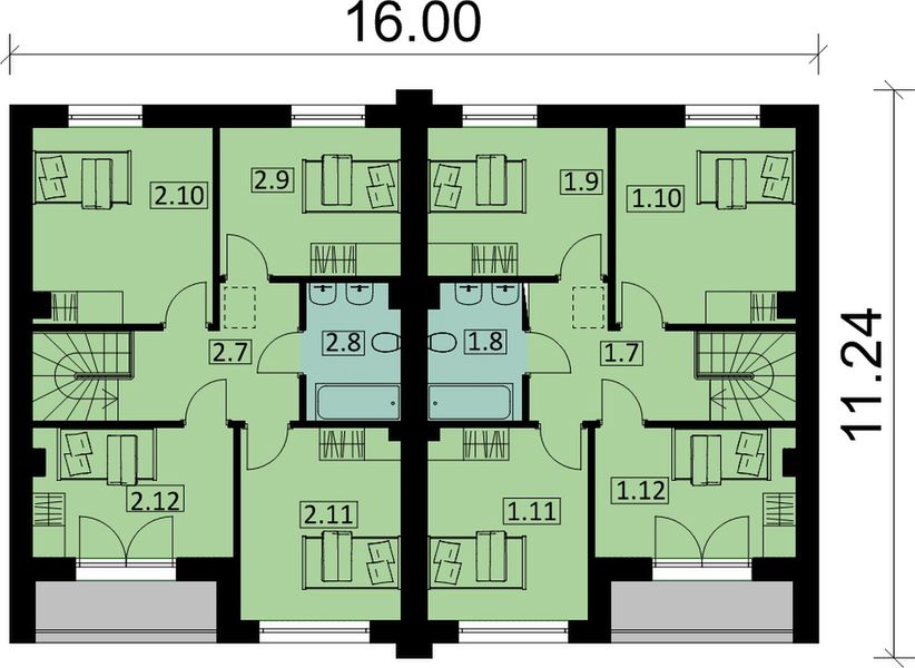 Piętro 1 projektu KA228