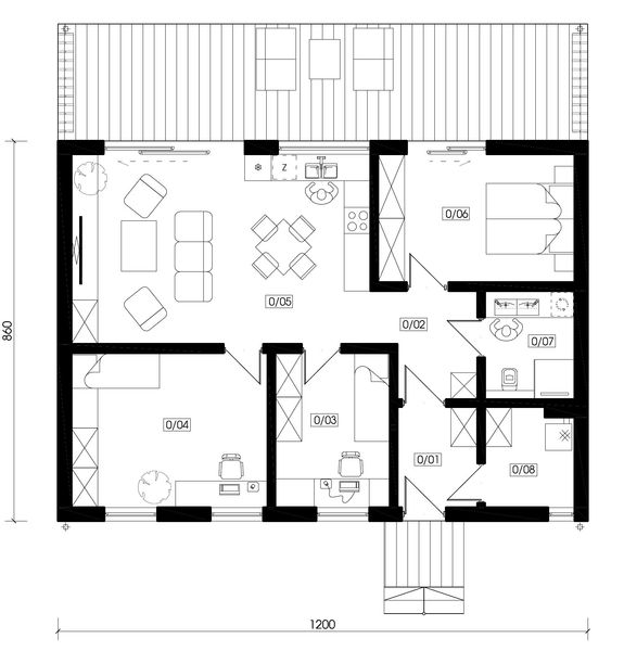 Parter projektu Słoneczny - drewniany
