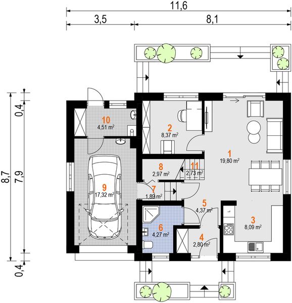Parter projektu Tosia Nano (1861)