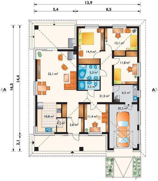 Parter projektu Ajaks (1759)
