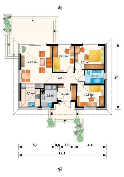 Parter projektu Felek (1748)
