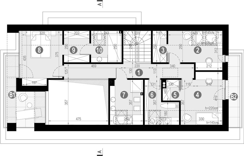 Poddasze projektu HomeKoncept 102