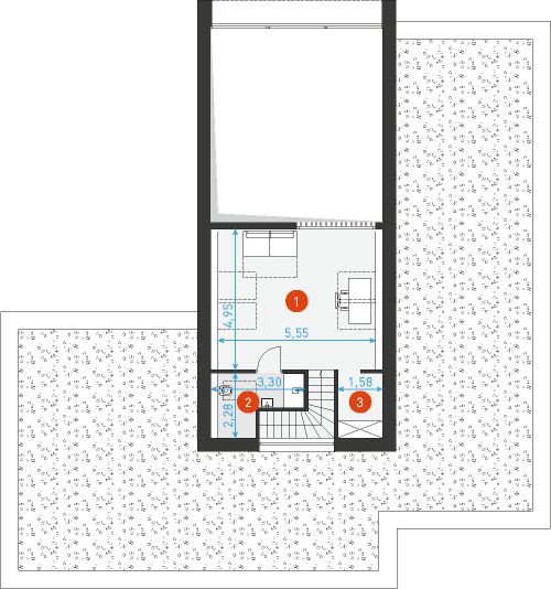 Poddasze projektu Efektowny 2