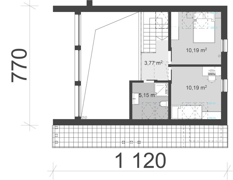 Poddasze projektu uA307