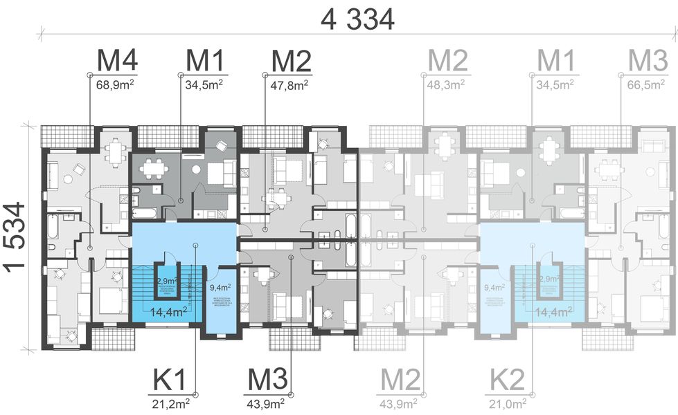 Piętro 2 projektu uA363