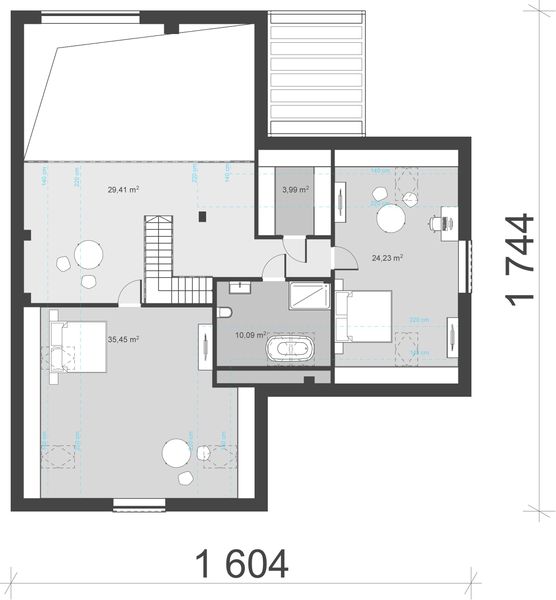 Poddasze projektu uA326