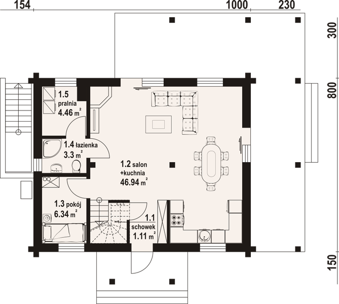 Parter projektu Modrzewo dw 39