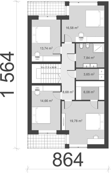 Piętro 1 projektu uA325