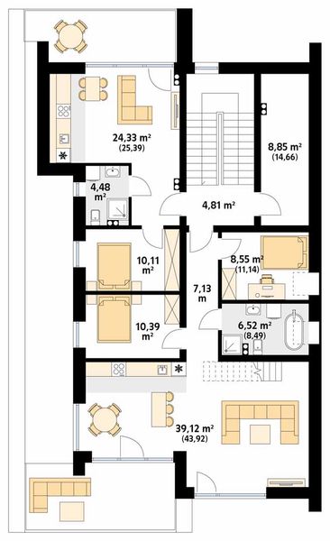 Poddasze projektu Kawiarnia