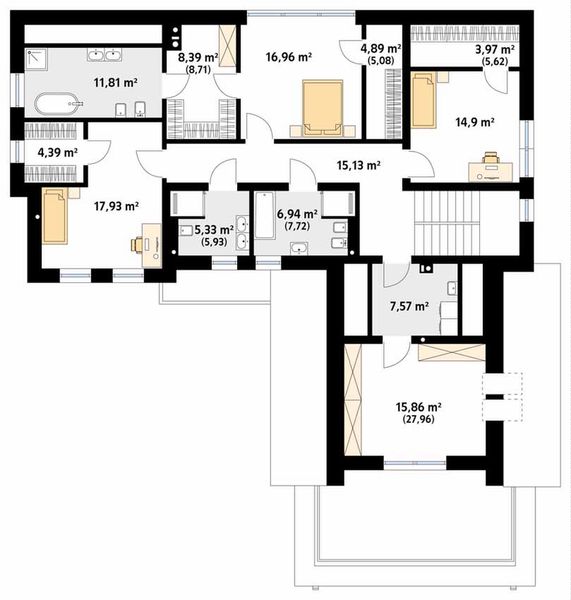 Poddasze projektu Anyż