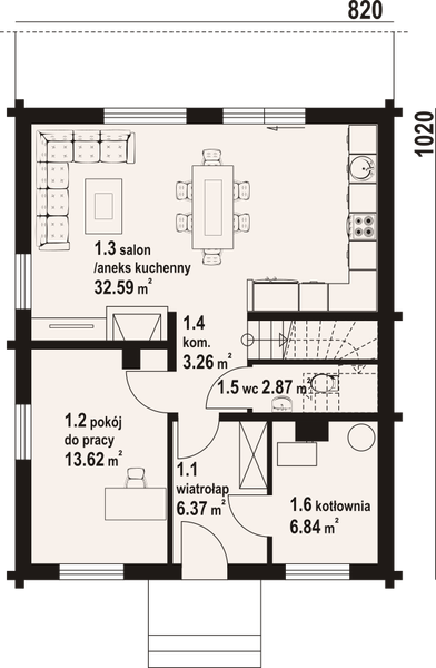 Parter projektu Gładyszowo a3 dw