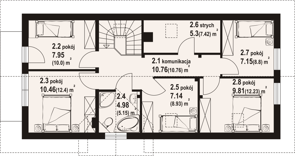 Poddasze projektu Jugów ag dws