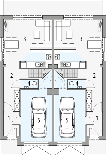 Parter projektu Julian 2 - dwulokalowy LLL