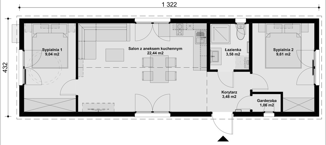 Parter projektu Dom mobilny SunStone