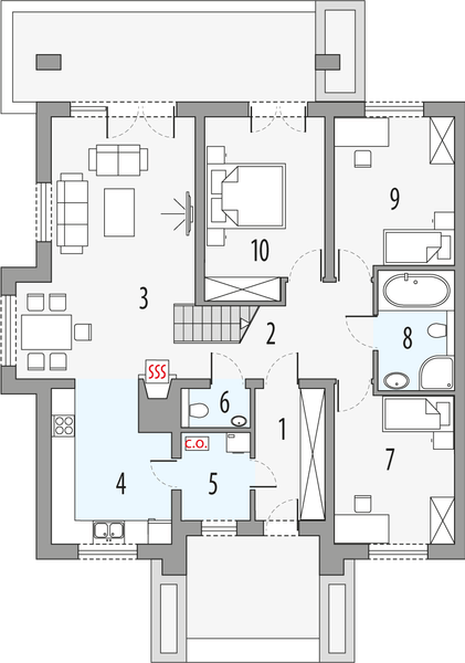 Parter projektu Małgosia d - segment lewy