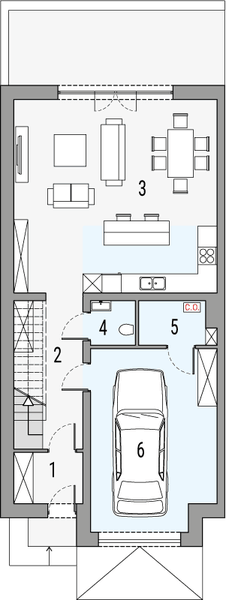 Parter projektu Melodia a2 - segment lewy
