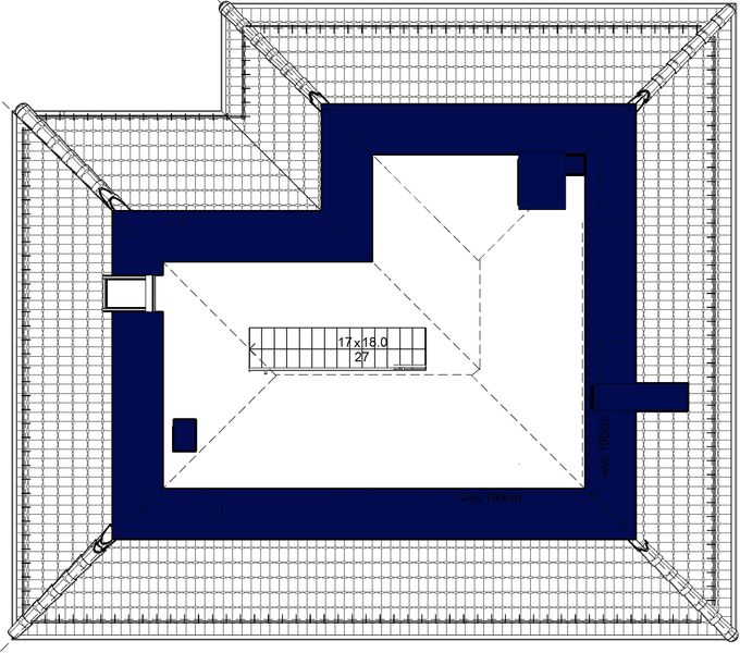 Poddasze projektu Domidea 4
