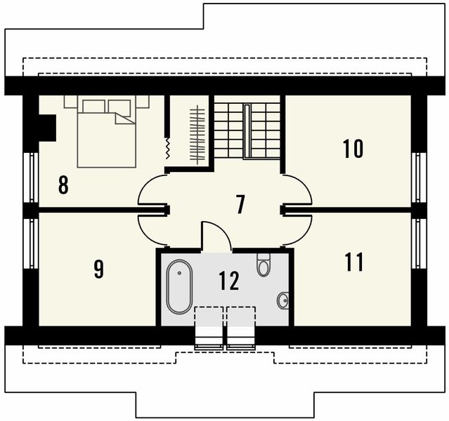 Poddasze projektu Arabeska