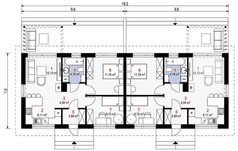 Parter projektu Martin Beta Duolit (1873)