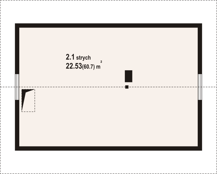 Poddasze projektu GDS 2-08
