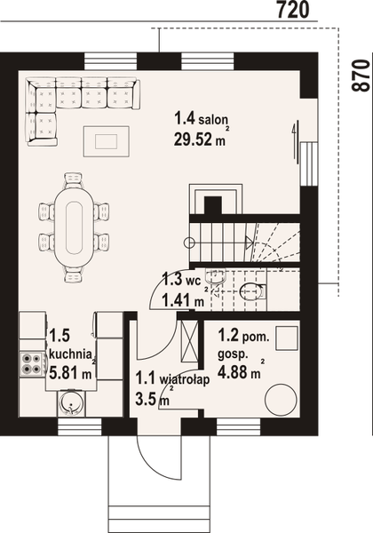 Parter projektu Gładyszowo 70 e