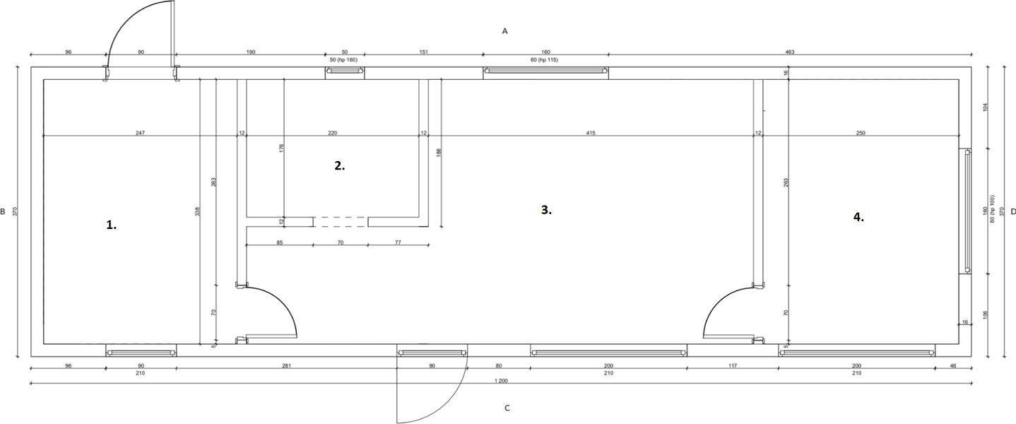 Parter projektu Dom mobilny Model Mazuria Premium