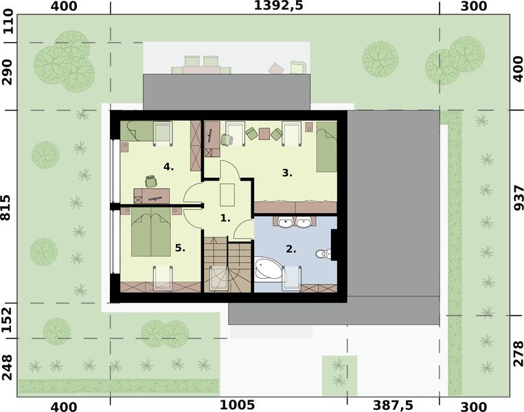 Poddasze projektu Wels 2