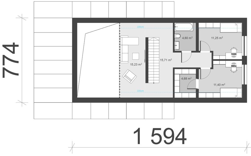 Poddasze projektu uA347