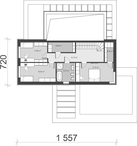 Piętro 1 projektu uA275