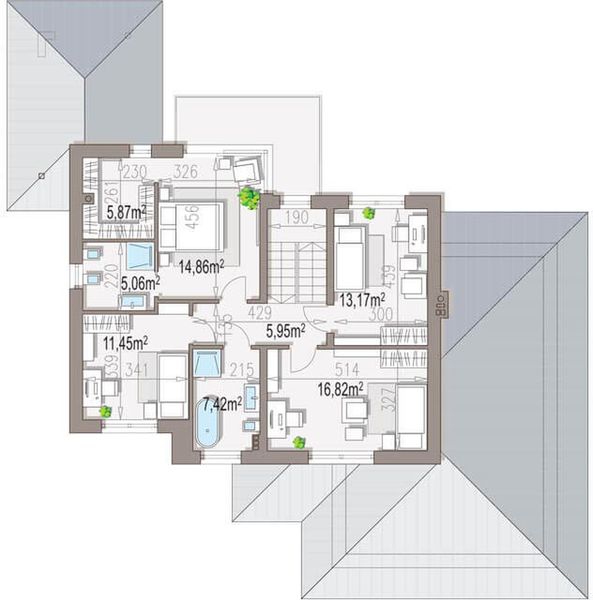 Piętro 1 projektu Boss Bravo