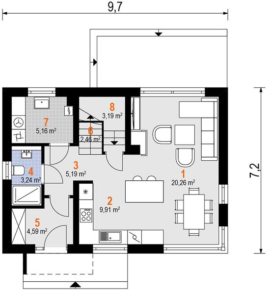 Parter projektu Celia Mini (1880)