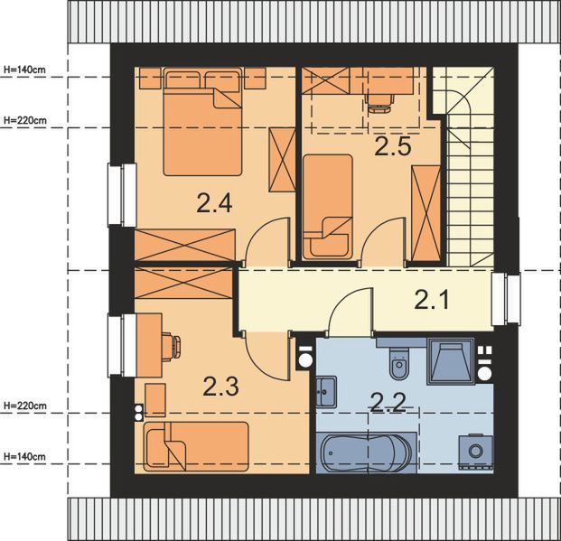 Poddasze projektu Amigo 2