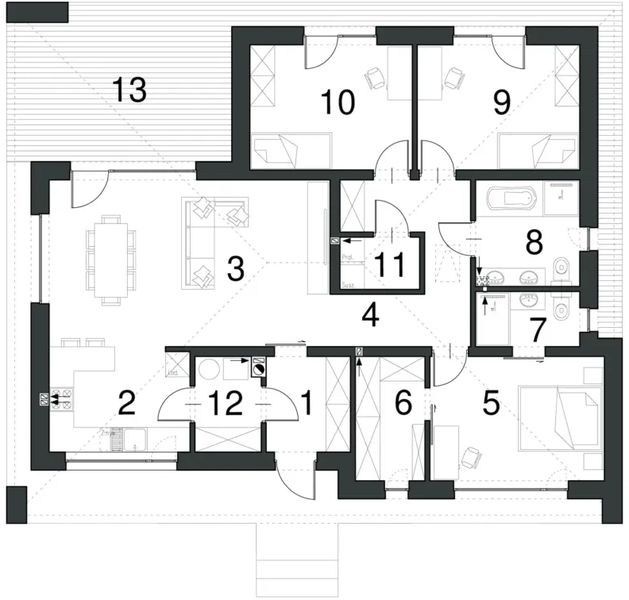 Parter projektu EG-105 wariant I