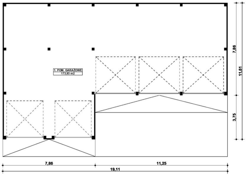 Parter projektu G417 - Wiata drewniana