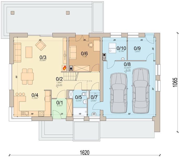 Parter projektu Tamarillo 8 modern s2