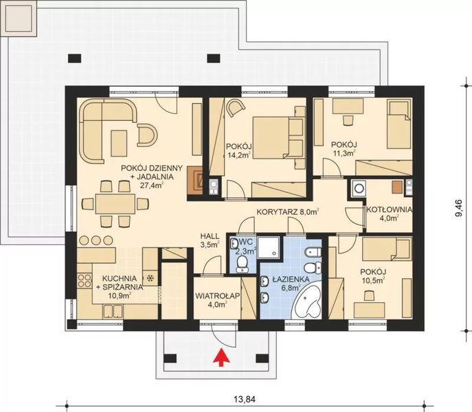 Parter projektu APS 336 wariant 2 ECO