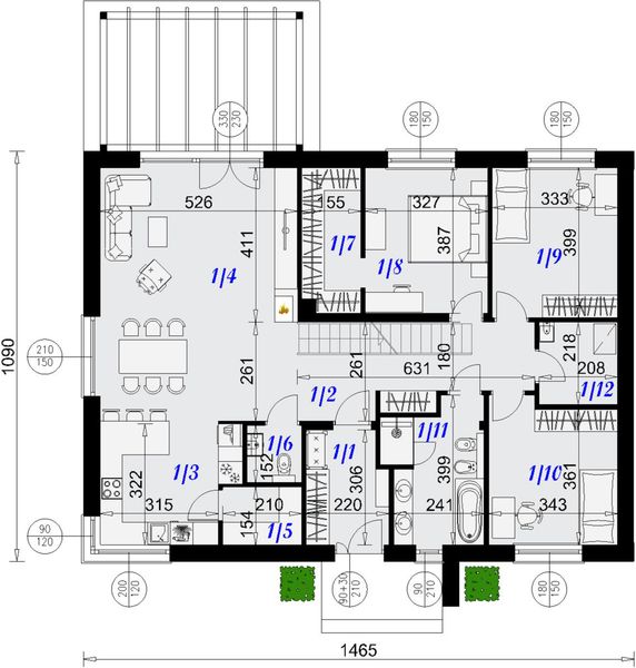 Parter projektu Dom Inverness 4