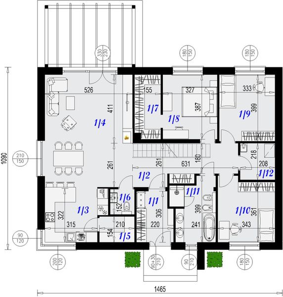 Parter projektu Dom Inverness 2