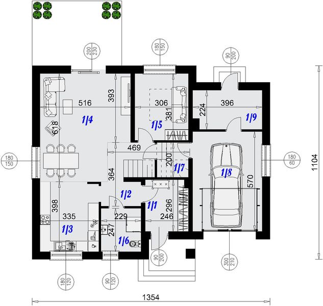 Parter projektu Dom w Nicei